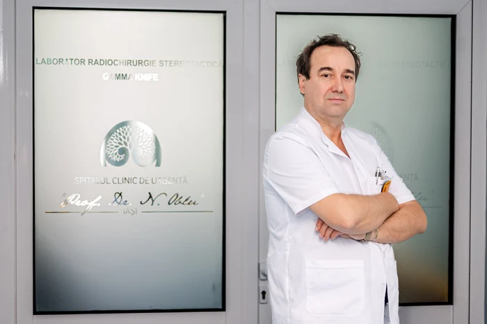 Medicul Lucian Eva, managerul Spitalului de Neurochirurgie din Iași Sursa foto: Arhiva personală