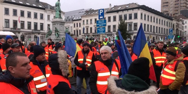 protest transportatori 