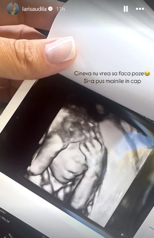 Influencerița este convinsă că fetița ei seamănă cu ea / foto: Instagram