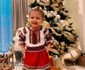 Anastasia, fiica lui Nicole Cherry, s-a pozat la brad foto: Instagram 