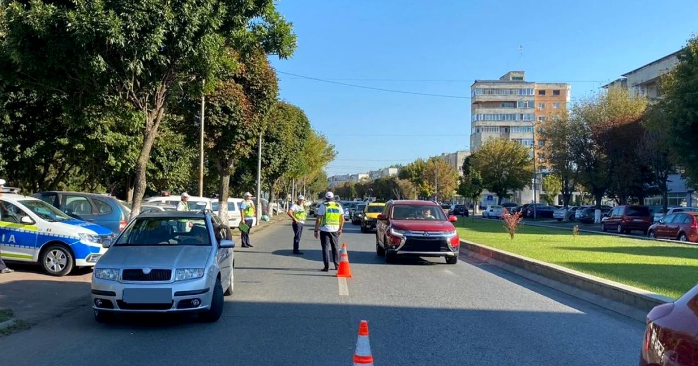 Poliţia a acţionat pentru prevenirea accidentelor de circulaţie FOTO IPJ Călăraşi