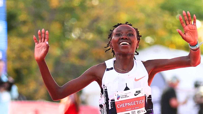 Ruth Chepngetich a reușit o cursă istorică, la Chicago. FOTO: Arhiva Adevărul