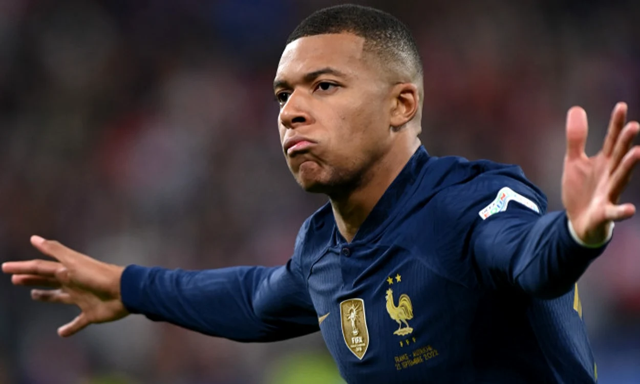 Kylian Mbappe a făcut un meci fenomenal, duminică, pe arena Lusail.