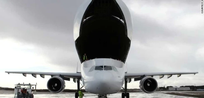 Airbus „Beluga”. FOTO CNN