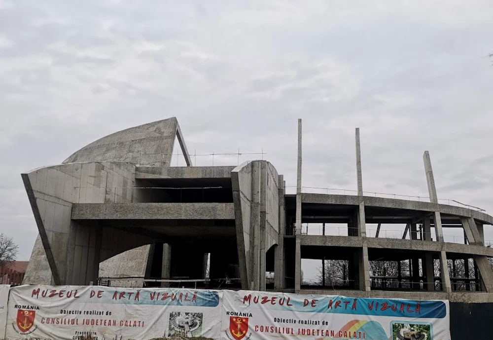Șantierul Muzeului de Artă Vizuală FOTO: C. Mazilu 