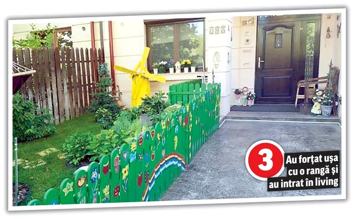 Andreea şi Tuncay nu erau acasă când hoţii au spart vilaFoto: Arhiva personală