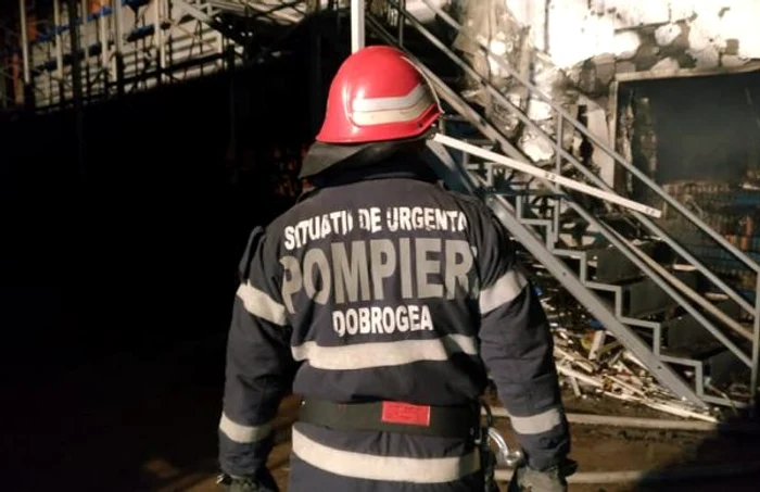 Incendiu depozit Tulcea
