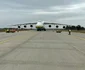 Antonov-225 cel mai mare avion din lume a aterizat pe pista Aeroportului Henri Coandă foto ROMATSA