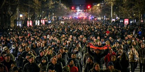 Mars de sustinere pentru Nikol Pasinian FOTO EPA-EFE