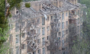 Război în Ucraina - atac în Kiev FOTO Profimedia 