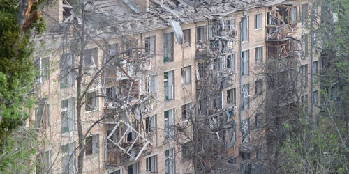 Război în Ucraina - atac în Kiev FOTO Profimedia 