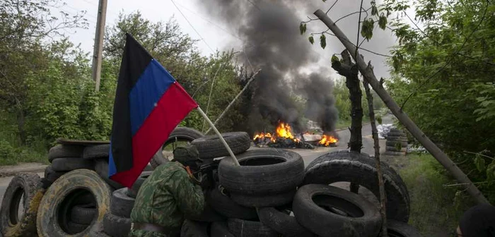 Mai multe oraşe din estul Ucrainei sunt, în continuare, controlate de separatişti. FOTO Reuters