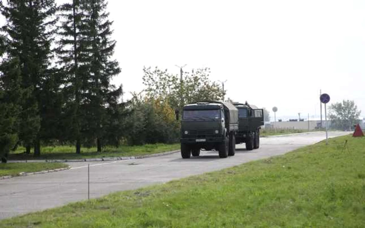 camion rusesc fara sofer