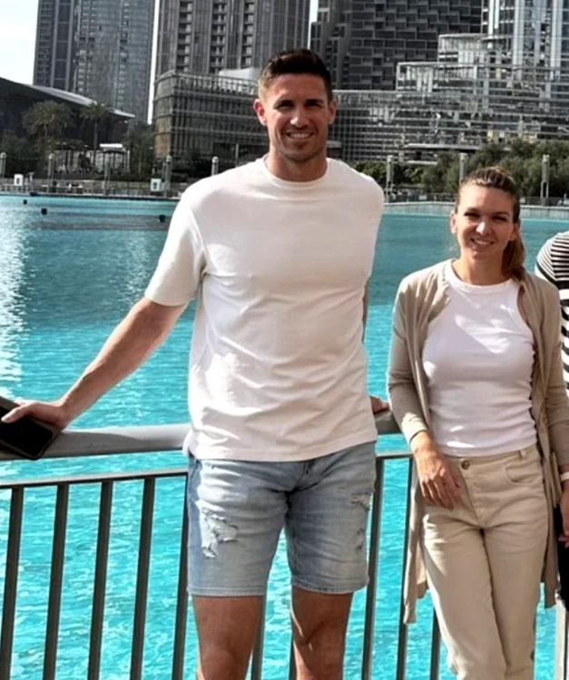 Simona Halep și Cosmao se află la Dubai. Foto Instagram 