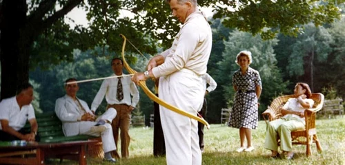 Soţii Ceauşescu în concediu în anul 1976 FOTO Fototeca online a comunismului românesc