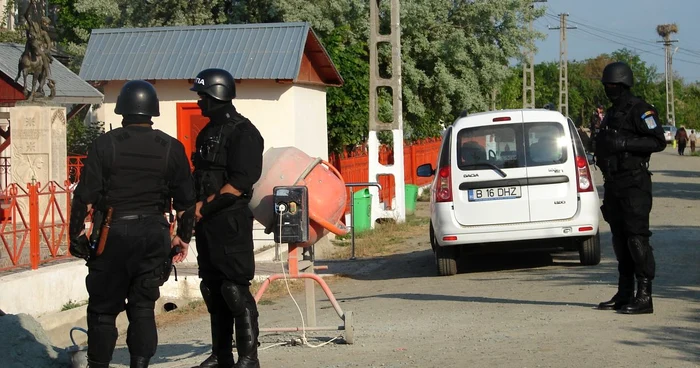 Prinşi de oamenii legii (foto Arhivă)