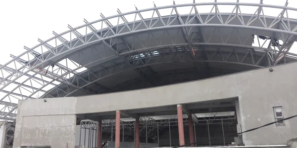 Arena Politehnicii din Timişoara se construieşte de zece ani FOTO Ş.Both