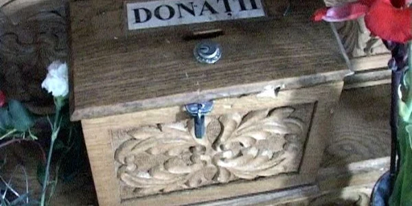 Un bucureştean a furat „cutia milei” dintr-o biserică din Mărăşti