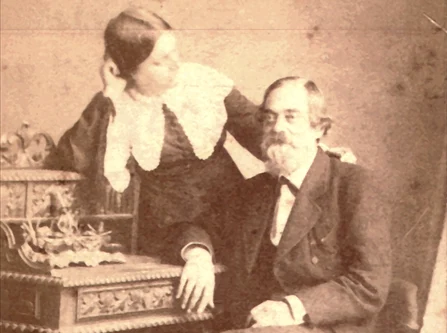 Constantin Alexandru și Maria Rosetti au avut împreună opt copii / Foto: Arhiva Click!