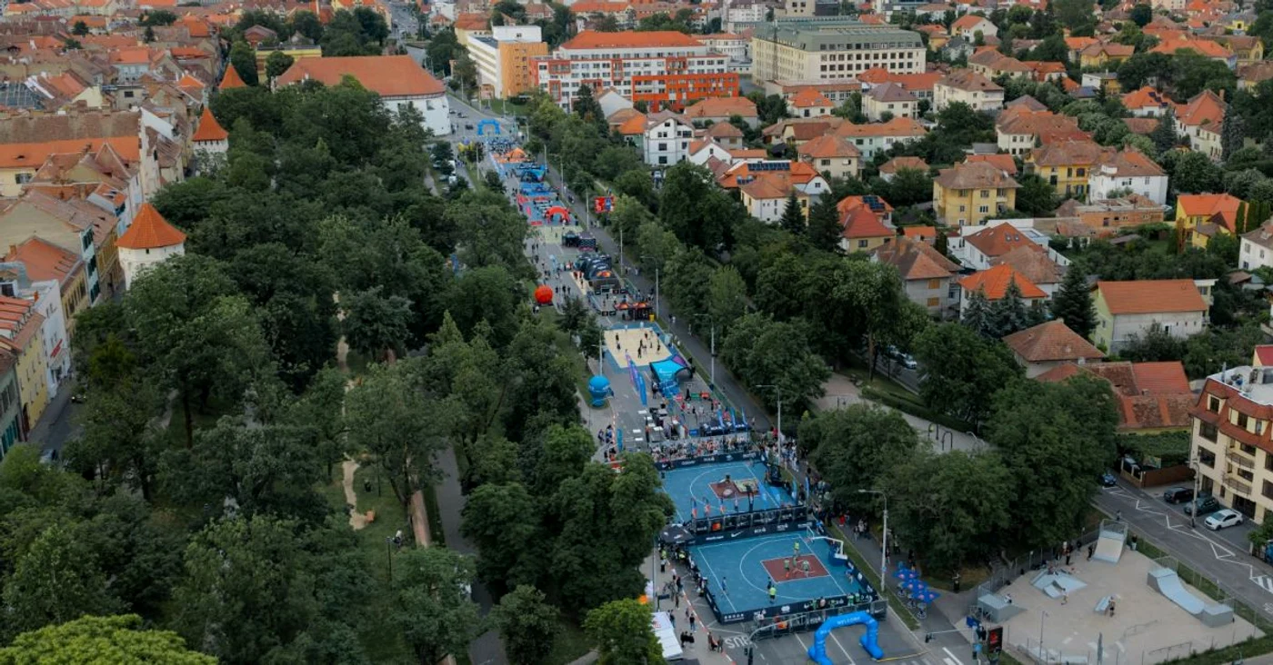Bulevardul Corneliu Coposu din Sibiu a fost cucerit de iubitorii de sport