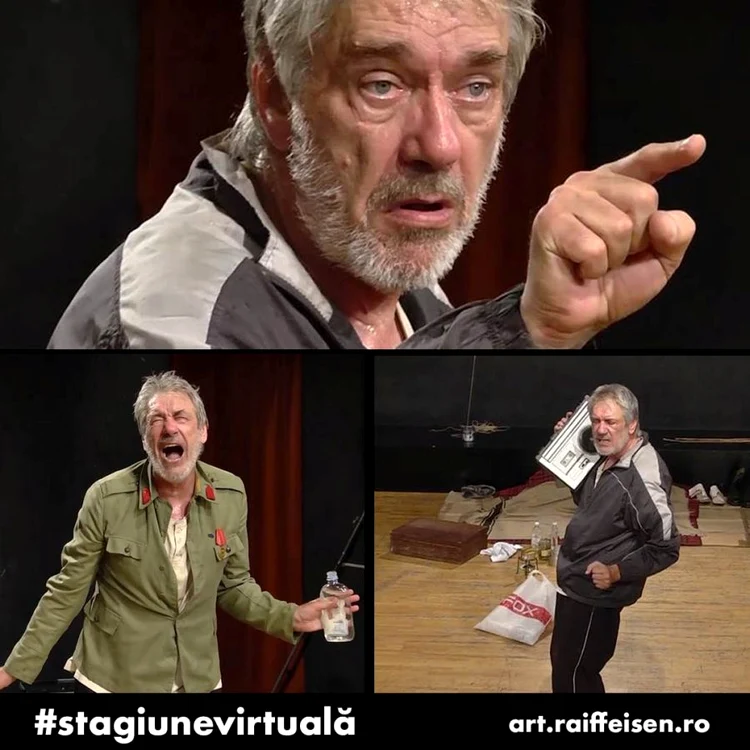 Spectacolul „Absolut!”   un one man show efervescent cu Marcel Iureș, în platforma Stagiunea Virtuală jpeg