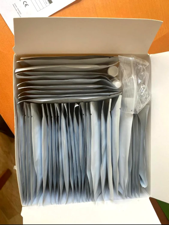 Testele neautorizate au fost confiscate