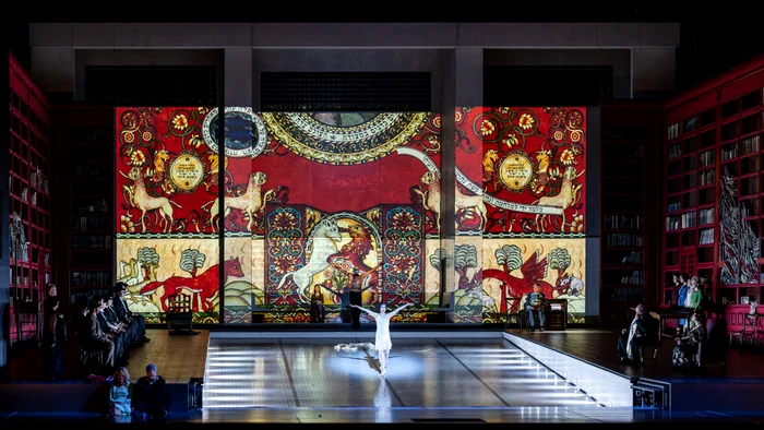 Asmik Grigorian în Dansul celor șapte văluri. Foto © Geoffroy Schied