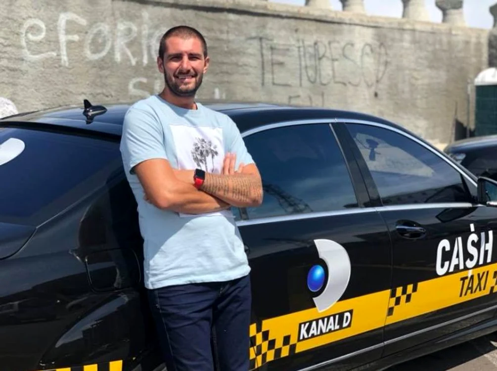 Cătălin Cazacu este prezentatorul "Cash Taxi" de la Kanal dFoto: arhivă personală