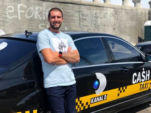Cătălin Cazacu este prezentatorul "Cash Taxi" de la Kanal dFoto: arhivă personală
