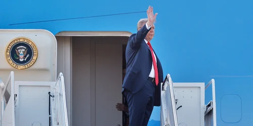 Donald Trump pleacă spre Alaska FOTO Profimedia jpg