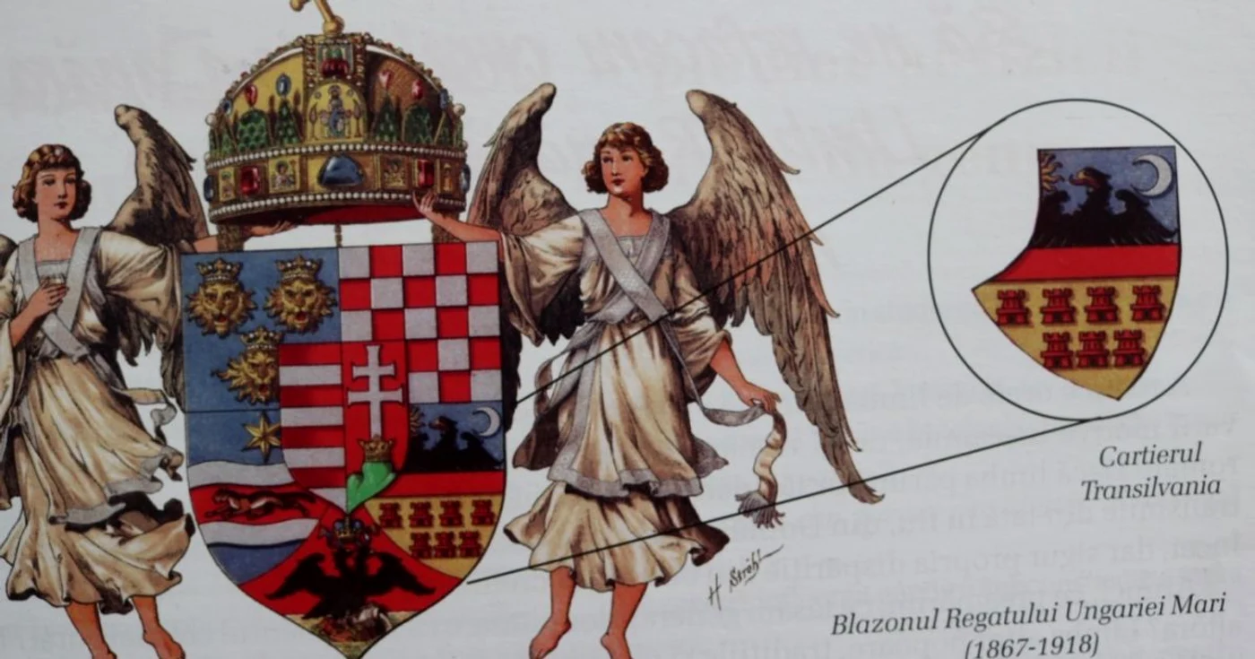 Transilvania pe stema Ungariei mARI