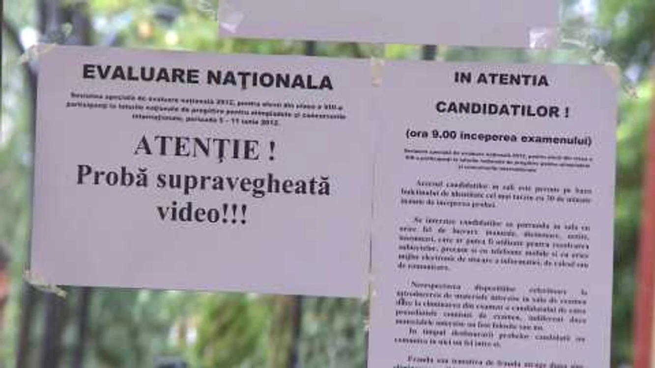 Evaluarea Naţională la clasa a VIII-a