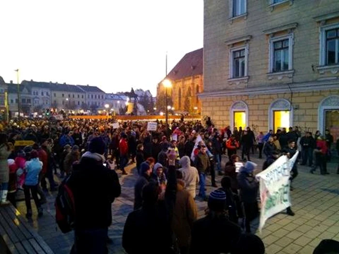 protest cluj