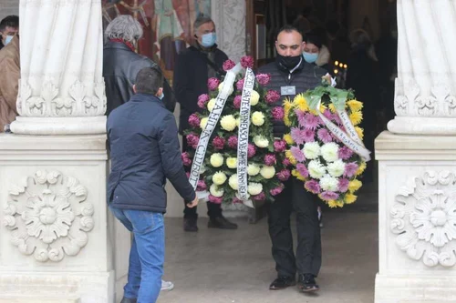 Slujba de înmormântare a actorului Valdimir Găitan la Biserica Sfântul Gheroghe cel Nou FOTO BLITZ / Click!