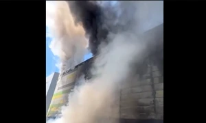 incendiu  mall arad captura video png
