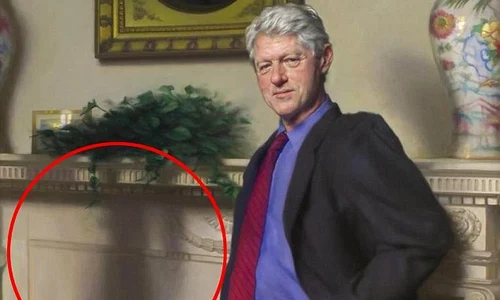 tablou bill clinton jpeg