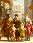 Familie romană (© PublicDomainPictures.net)