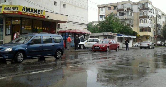 Incidentul s-a petrecut la intersecţia de la IREG. Sursa: Facebook