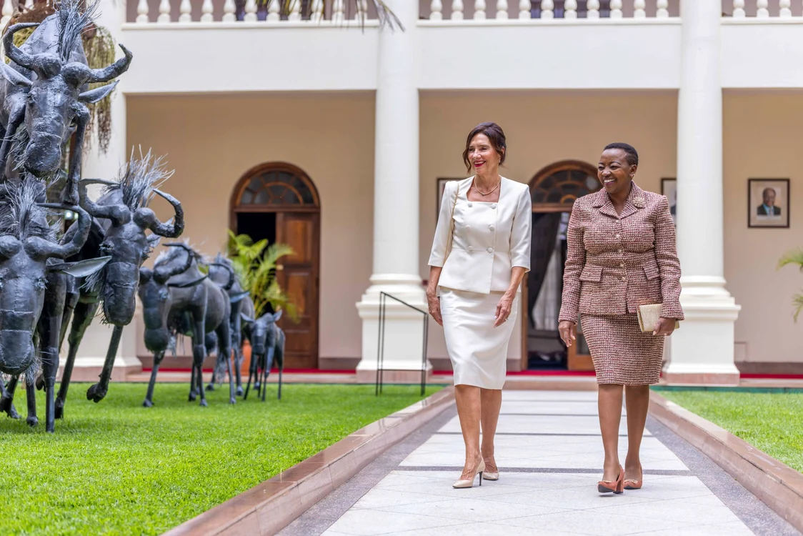 Carmen Iohannis și Mama Rachel Ruto, Prima Doamnă a Kenyei. FOTO: Mama Rachel Ruto