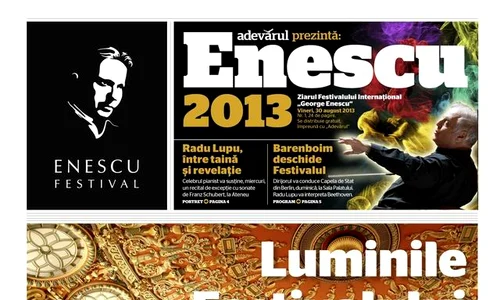 “Adevărul” prezintă festivalul George Enescu! jpeg