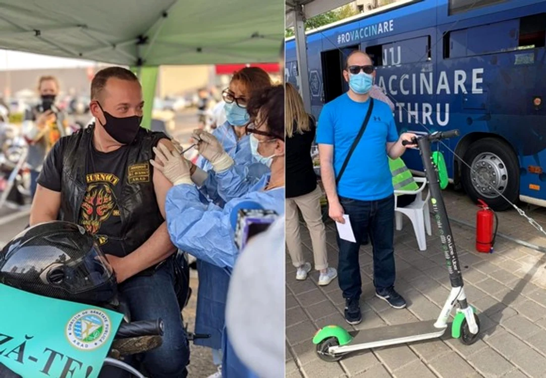 
    Poți să vii cu orice mijloc de transport dorești: motocicletă, bicicletă, trotinetă, taxi...  