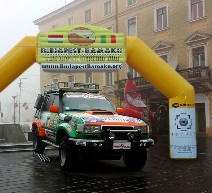 Echipa a plecat din centrul Clujului. FOTO: organizatori