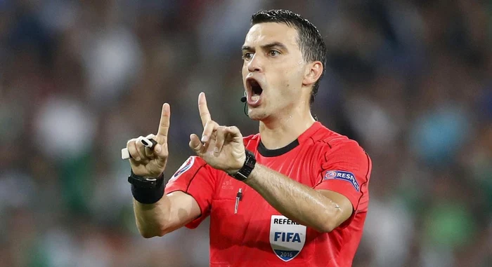 Ovidiu Hațegan revine în prim-planul arbitrilor. Foto EPA EFE