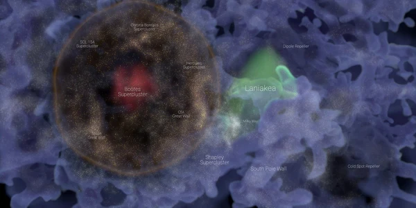 Descoperire bula de galaxi Daniel Pomarede Twitter jpg