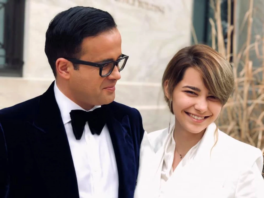 Karina Maisha, fiica prezentatorului Mihai Gâdea Foto: Facebook Mihai Gadea