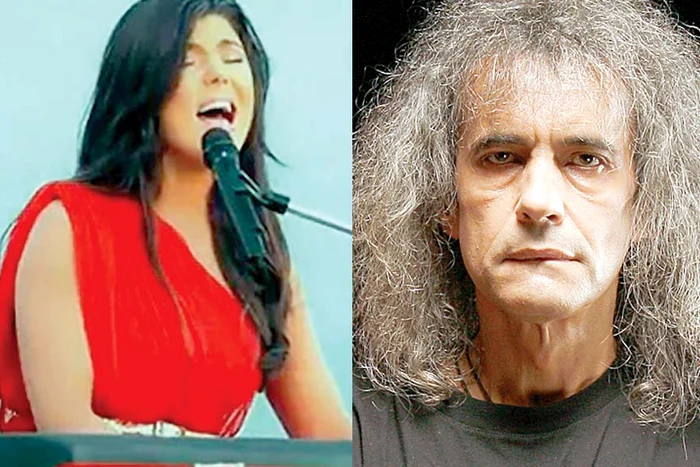 
    Cei doi artişti  au mai colaborat  şi pe un disc  al trupei Iris  