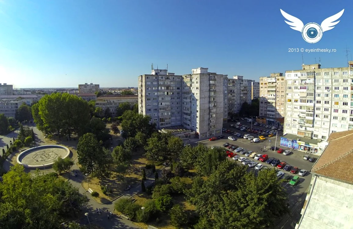 Zona Dacia din Timişoara FOTO Eye in the Sky