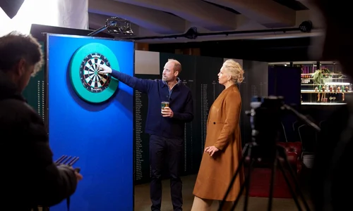 Prințul William și Hannah Waddingham Foto Profimedia (1) jpg