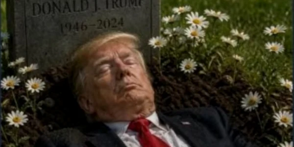 donald trump mormant foto facebook jpg