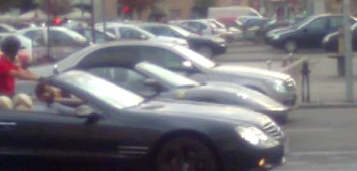 Cluj: Paszkany a făcut raliu cu Ferrari-ul prin centrul Clujului